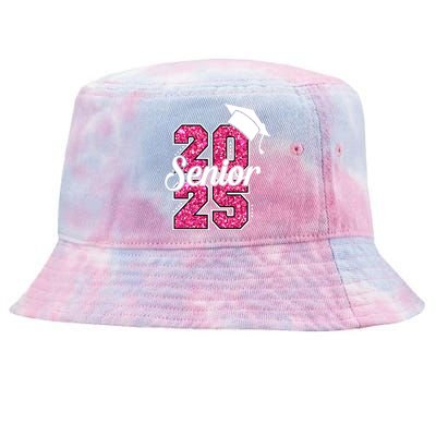 Student Senior 2025 Class Of 2025 Graduate College Meaningful Gift Tie-Dyed Bucket Hat