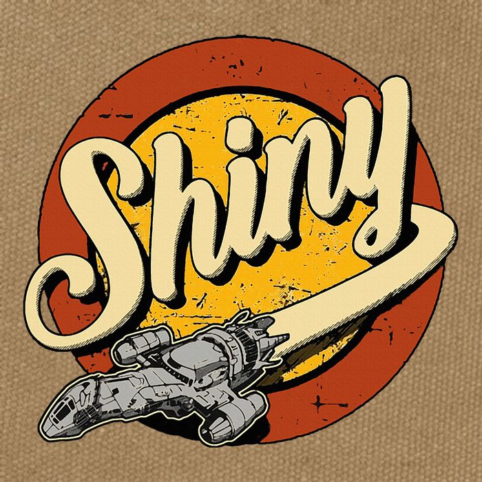 Shiny Since 2002 Firefly Serenity Cotton Canvas Backpack