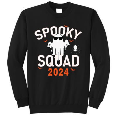 Spooky Squad 2024 Scary Halloween Bat Boo Sweatshirt