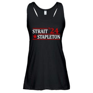 S.T.A.P.L.E.T.O.N S.T.R.A.I.T 24 Retro Country Cowboy Western Ladies Essential Flowy Tank