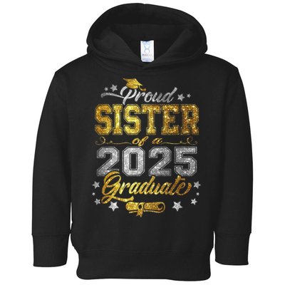 Sister Senior 2025 Proud Sister Of A Class Of 2025 Graduate Toddler Hoodie