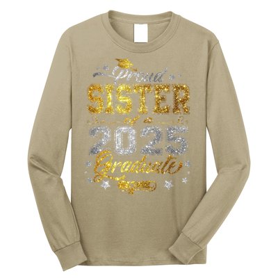 Sister Senior 2025 Proud Sister Of A Class Of 2025 Graduate Long Sleeve Shirt