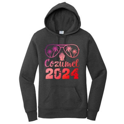 Summer Sunglasses 2024 Vacation Mexico Cozumel Beach Women's Pullover Hoodie