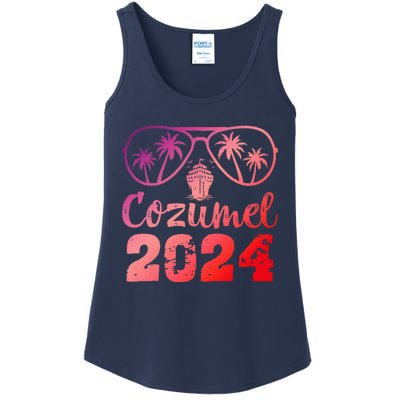 Summer Sunglasses 2024 Vacation Mexico Cozumel Beach Ladies Essential Tank