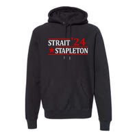 S.T.A.P.L.E.T.O.N S.T.R.A.I.T 24 Vintage Country Cowboy Western Premium Hoodie