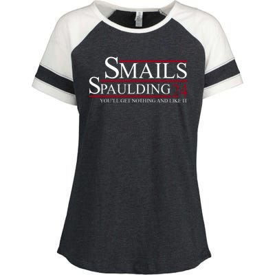 Smails Spaulding 2024 You'll Get Nothing And Like It Enza Ladies Jersey Colorblock Tee