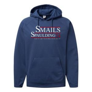 Smails Spaulding 2024 You'll Get Nothing And Like It Performance Fleece Hoodie