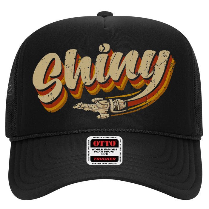 Shiny Since 2002 Vintage Firefly Serenity High Crown Mesh Back Trucker Hat