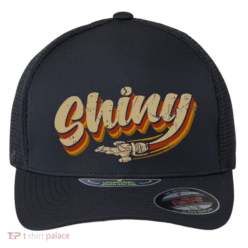 Shiny Since 2002 Vintage Firefly Serenity Flexfit Unipanel Trucker Cap