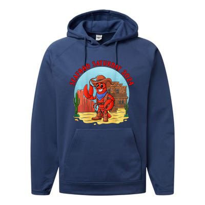 Seafood Saturday 2024 Performance Fleece Hoodie