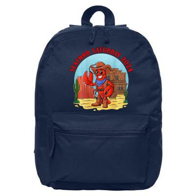 Seafood Saturday 2024 16 in Basic Backpack