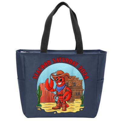 Seafood Saturday 2024 Zip Tote Bag