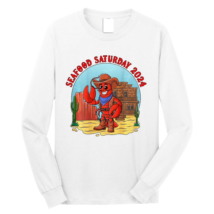 Seafood Saturday 2024 Long Sleeve Shirt