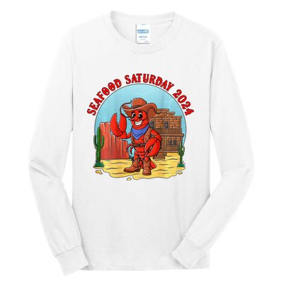 Seafood Saturday 2024 Tall Long Sleeve T-Shirt