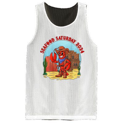 Seafood Saturday 2024 Mesh Reversible Basketball Jersey Tank