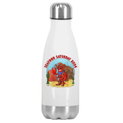 Seafood Saturday 2024 Stainless Steel Insulated Water Bottle