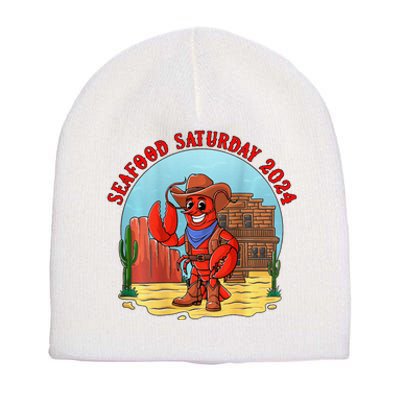 Seafood Saturday 2024 Short Acrylic Beanie