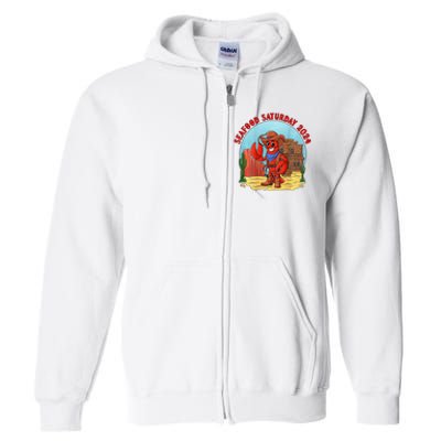 Seafood Saturday 2024 Full Zip Hoodie