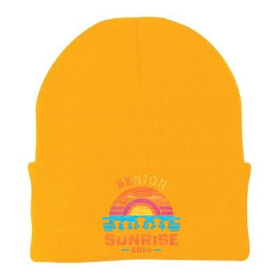 Senior Sunrise 2025 Seniors Shirts Of Class Graduation Knit Cap Winter Beanie