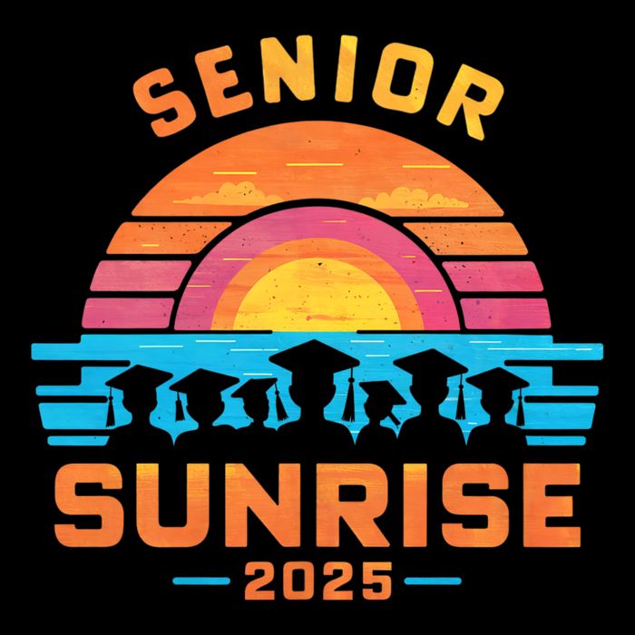 Senior Sunrise 2025 Seniors Shirts Of Class Graduation Performance Shirt