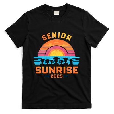 Senior Sunrise 2025 Seniors Shirts Of Class Graduation T-Shirt