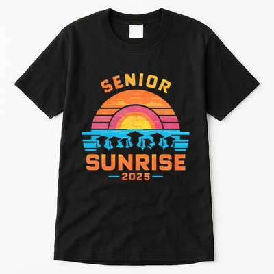 Senior Sunrise 2025 Seniors Shirts Of Class Graduation Tall T-Shirt