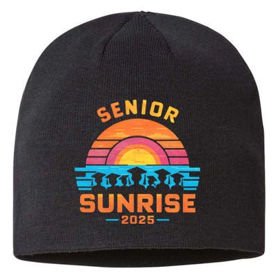 Senior Sunrise 2025 Seniors Shirts Of Class Graduation Sustainable Beanie