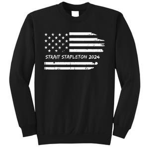 S.T.R.A.I.T S.T.A.P.L.E.To.N 2024 Usa Flag Patriotic Sweatshirt