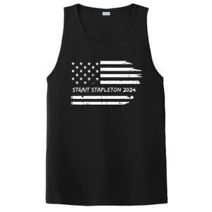 S.T.R.A.I.T S.T.A.P.L.E.To.N 2024 Usa Flag Patriotic PosiCharge Competitor Tank