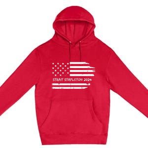 S.T.R.A.I.T S.T.A.P.L.E.To.N 2024 Usa Flag Patriotic Premium Pullover Hoodie