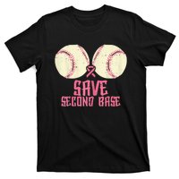 Support Save 2nd Base Breast Cancer For Women Men Classic T-Shirt