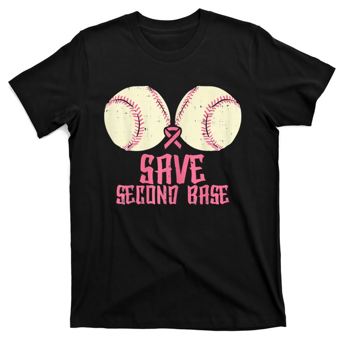 Support Save 2nd Base Breast Cancer For Women Men Classic T-Shirt