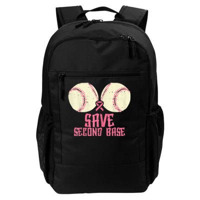 Support Save 2nd Base Breast Cancer For Women Men Classic Daily Commute Backpack