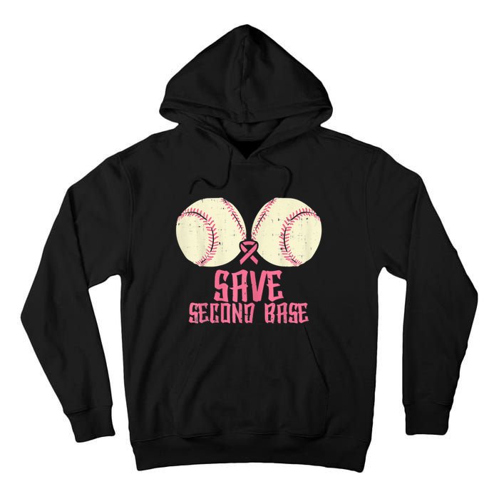 Support Save 2nd Base Breast Cancer For Women Men Classic Tall Hoodie