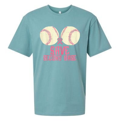 Support Save 2nd Base Breast Cancer For Women Men Classic Sueded Cloud Jersey T-Shirt