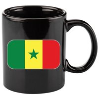 Senegal Soccer 2022 World Cup Senegalese Flag 11oz C Handle Ceramic Mug