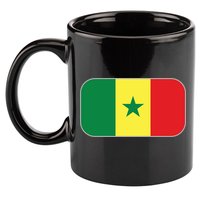 Senegal Soccer 2022 World Cup Senegalese Flag 11oz C Handle Ceramic Mug