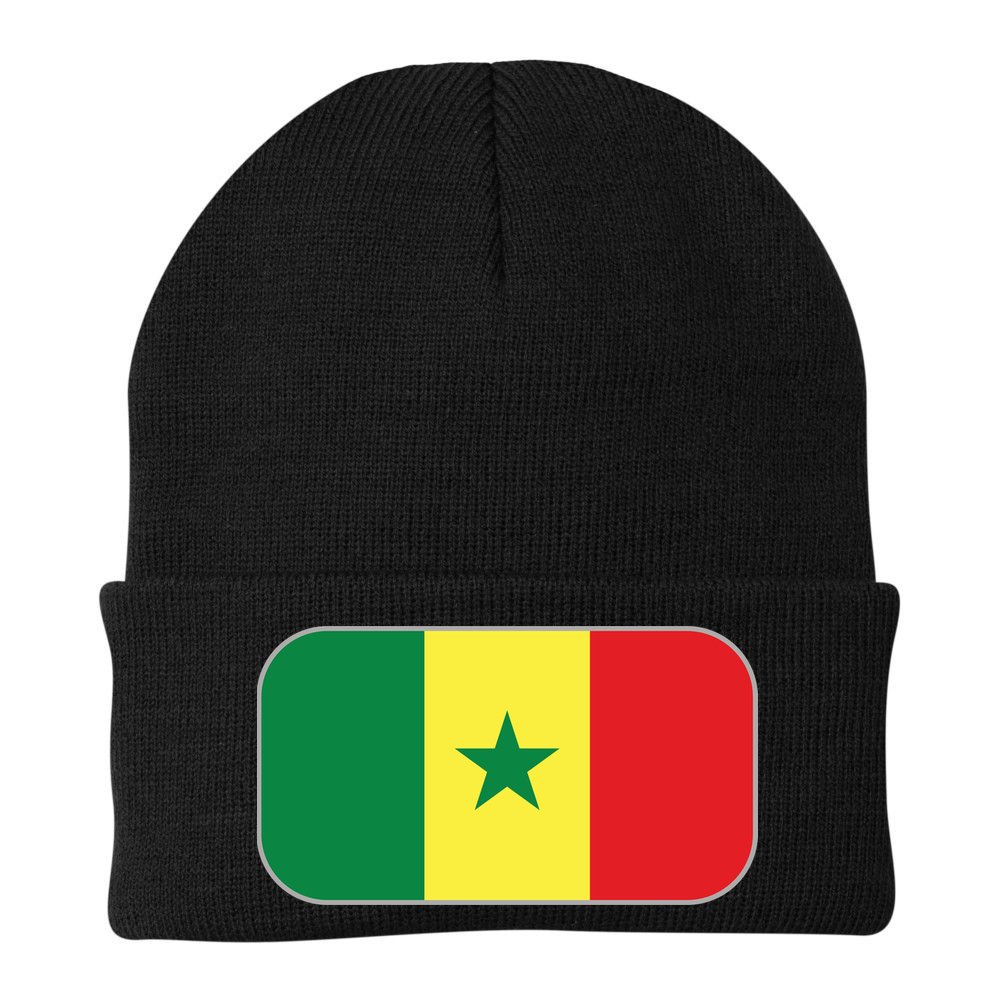 Senegal Soccer 2022 World Cup Senegalese Flag Beanie