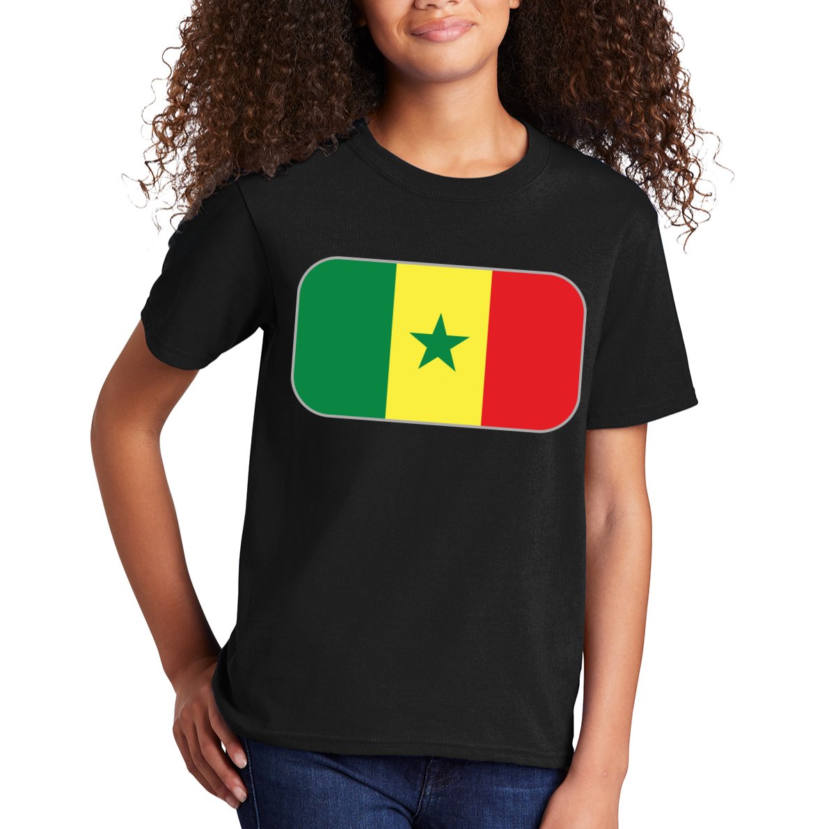 Senegal Soccer 2022 World Cup Senegalese Flag Kids T-Shirt