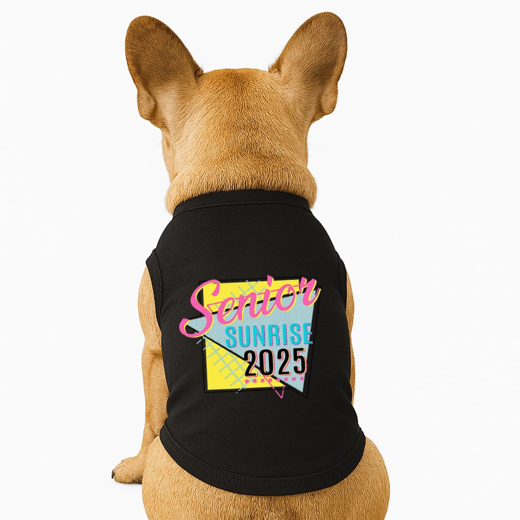Senior Sunrise 2025 Back To School Doggie Tank