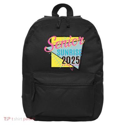 Senior Sunrise 2025 Back To School 16 in Basic Backpack