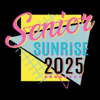 Senior Sunrise 2025 Back To School 16 in Basic Backpack