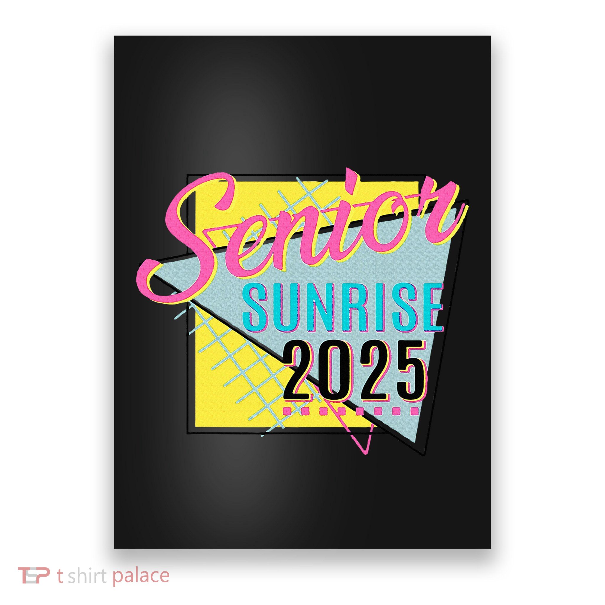 Senior Sunrise 2025 Back To School Poster