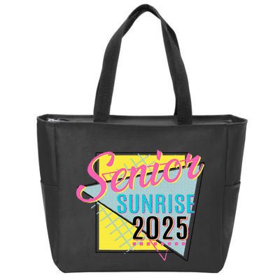 Senior Sunrise 2025 Back To School Zip Tote Bag