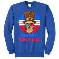 Steampunk Skull 4th Of July For Steampunk Lover July 4th Gift Sweatshirt