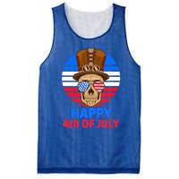 Steampunk Skull 4th Of July For Steampunk Lover July 4th Gift Mesh Reversible Basketball Jersey Tank