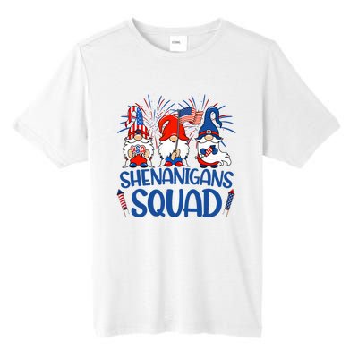 Shenanigans Squad 4th Of July Gnomes USA Gnomies American Tall Fusion ChromaSoft Performance T-Shirt