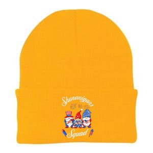 Shenanigans Squad 4th Of July Gnome American Proud Patriotic Knit Cap Winter Beanie