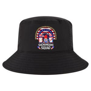 Shenanigans Squad 4th Of July Gnomes Rainbow Us Independence Funny Gift Cool Comfort Performance Bucket Hat