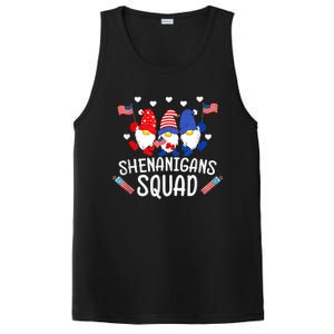 Shenanigans Squad 4th Of July Gnomes Usa Independence Day Great Gift PosiCharge Competitor Tank